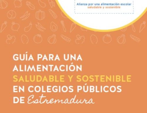 Guía para una alimentación escolar saludable y sostenible en colegios públicos de Extremadura