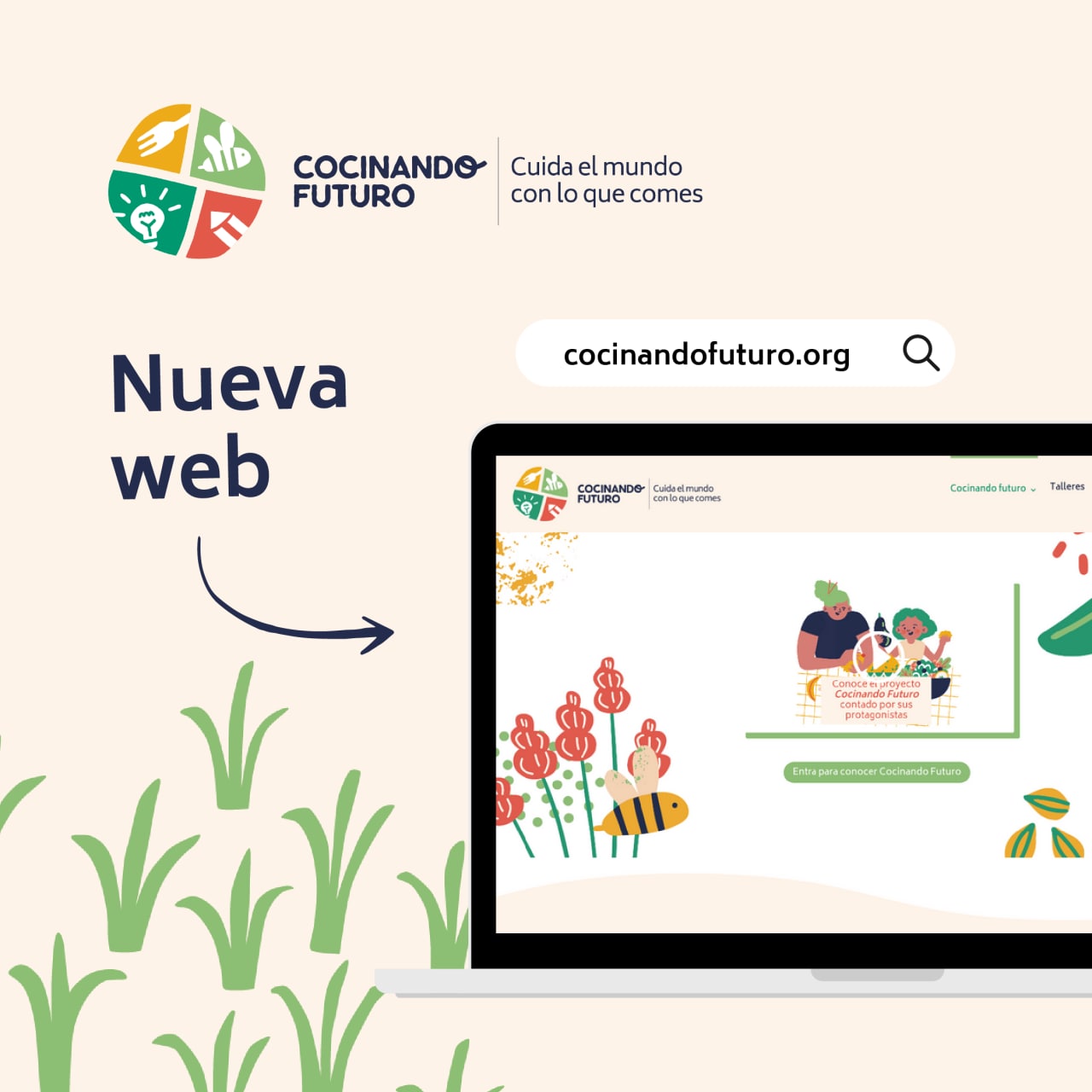 Cocinando Futuro estrena web y video